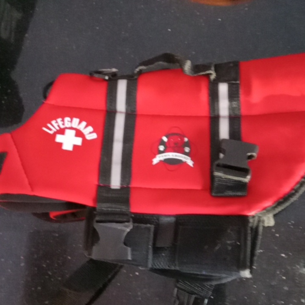 Never Used Paws Aboard Designer Life Jacket